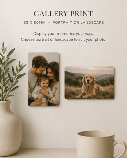 Custom Photo Magnets – Set of 6 (Landscape & Portrait)